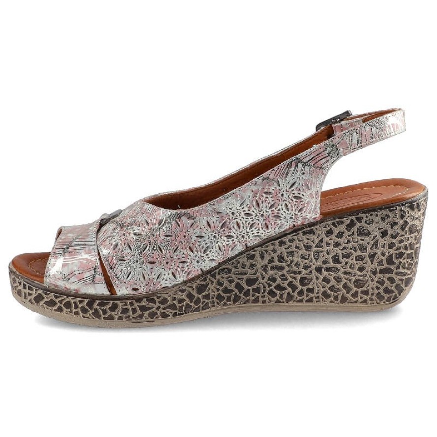 Kolorowe Sandały Lanqier Damskie Buty Na Lato