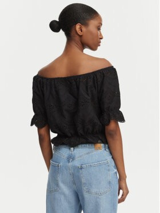 Guess Bluzka W6GP47 K3336 Czarny Regular Fit