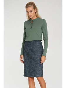 Nife Spódnica w kolorze granatowym rozmiar: 40