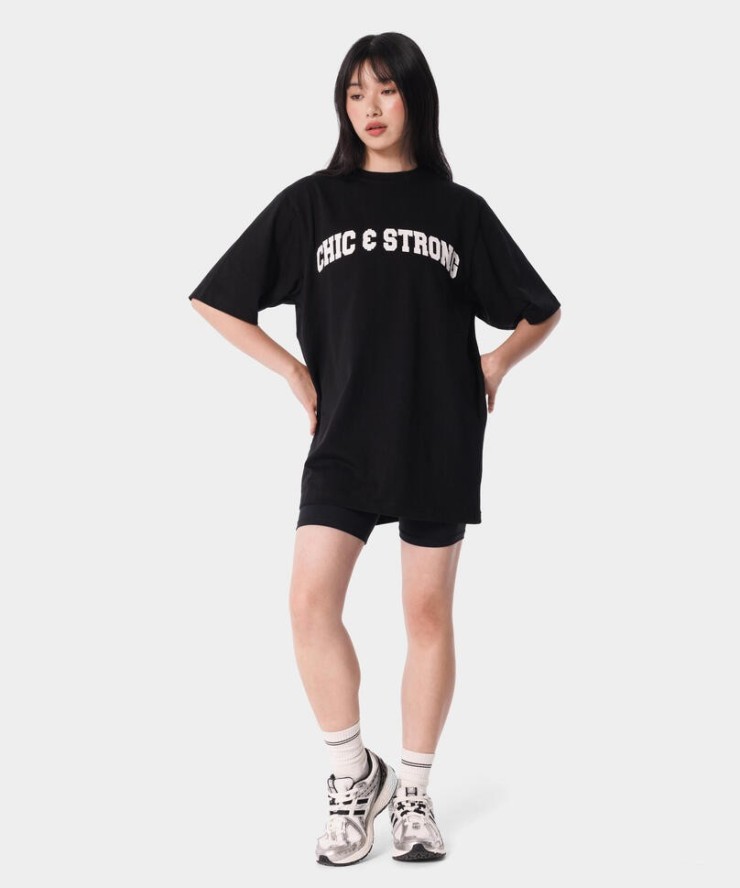 T-shirt dla kobiet sportowy Carpatree Varsity Chic