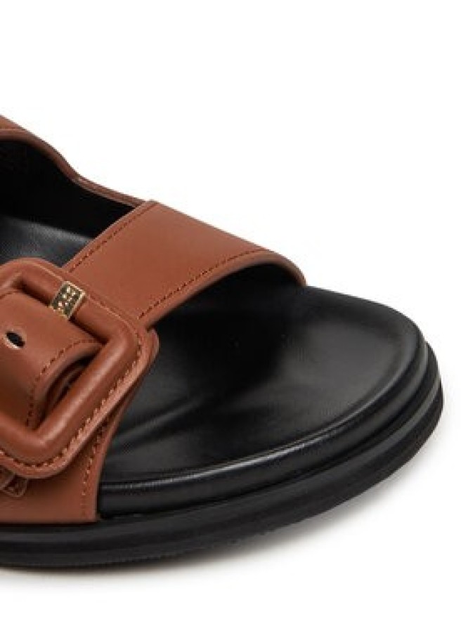 BOSS Klapki 50542329 Brązowy