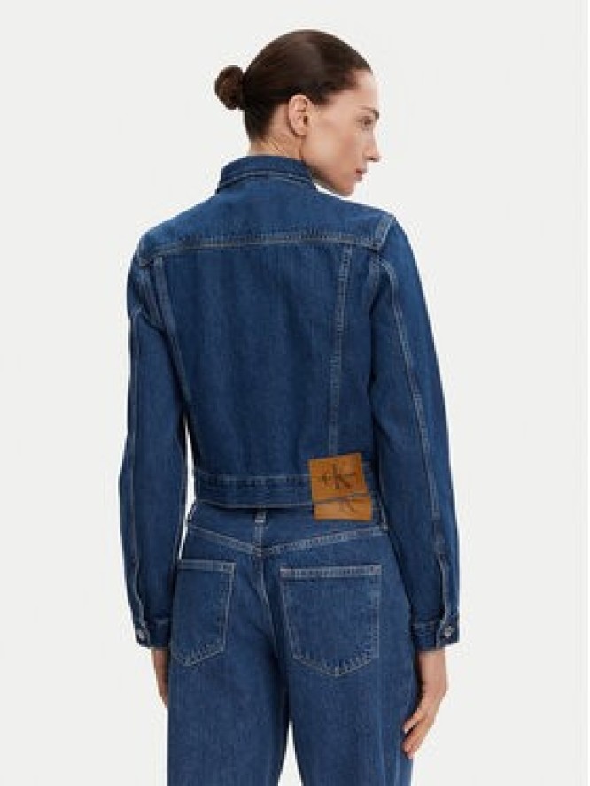 Calvin Klein Jeans Kurtka jeansowa 90's J20J225183 Niebieski Regular Fit