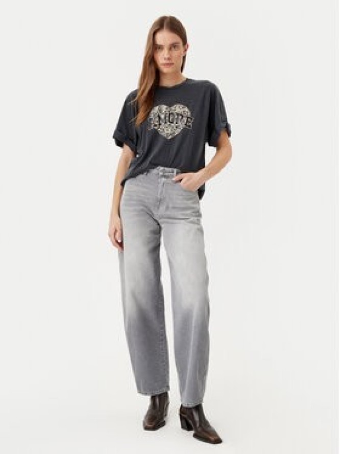 ONLY T-Shirt Lucy 15339887 Czarny Loose Fit