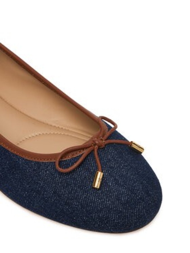 LAUREN RALPH LAUREN Baleriny Jayna 802P04386001 Granatowy
