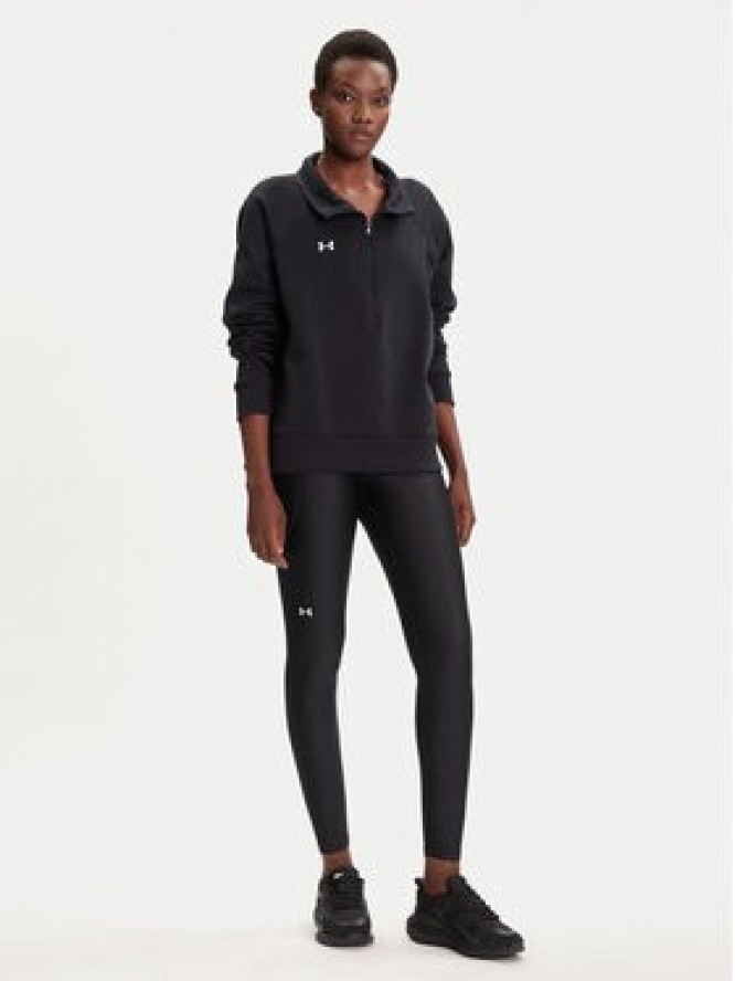 Under Armour Bluza Ua Rival Fleece Hz 1379492-001 Czarny Loose Fit
