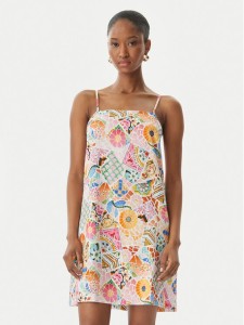 Seafolly Sukienka letnia Beach Bohème 55773-DR Kolorowy Regular Fit