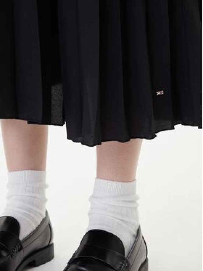 Tommy Hilfiger Sukienka codzienna WW0WW39342 Czarny Regular Fit