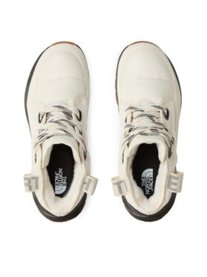 The North Face Śniegowce Thermoball Lace Up Luxe Wp NF0A817WQ4C1 Kremowy