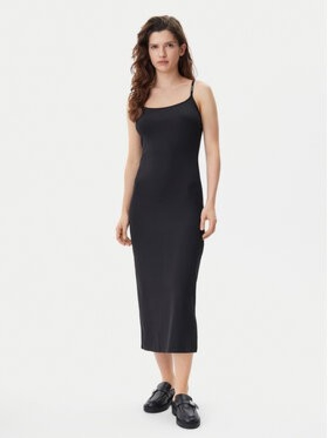 Calvin Klein Jeans Sukienka letnia Logo J20J225288 Czarny Slim Fit