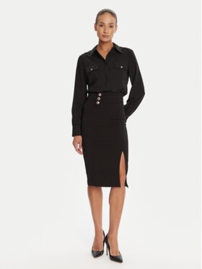 Rinascimento Koszula CFC0125777003 Czarny Regular Fit