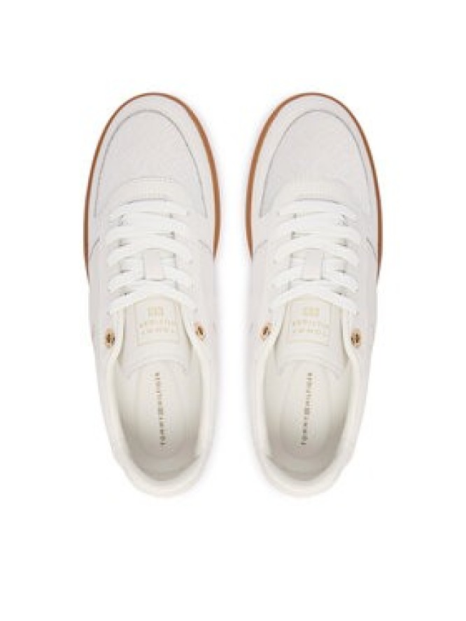 Tommy Hilfiger Sneakersy Th Tribeca Sneaker Monogram FW0FW09691 Biały