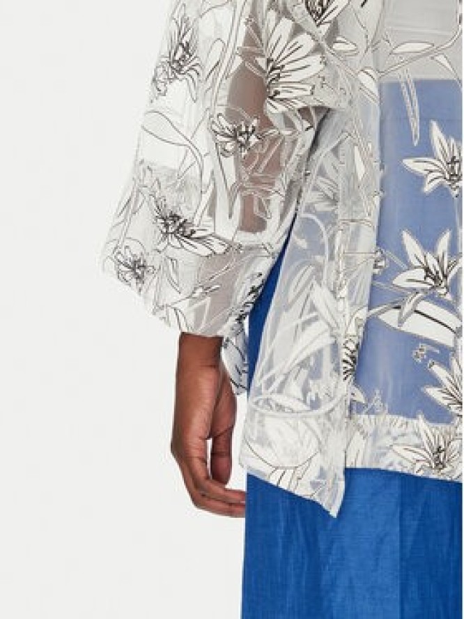 Joseph Ribkoff Bluzka 251102 Biały Boxy Fit