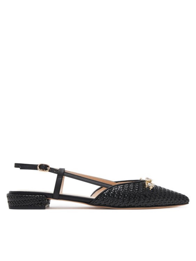 TWINSET Sandały 251TGT052 Czarny