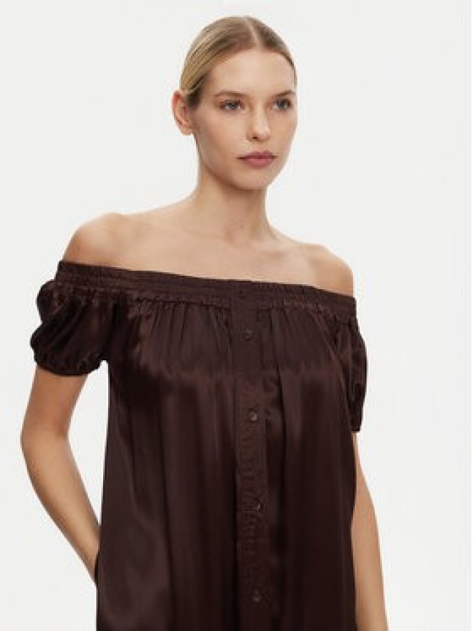 2NDDAY Sukienka letnia Christino 2252127287 Brązowy Regular Fit