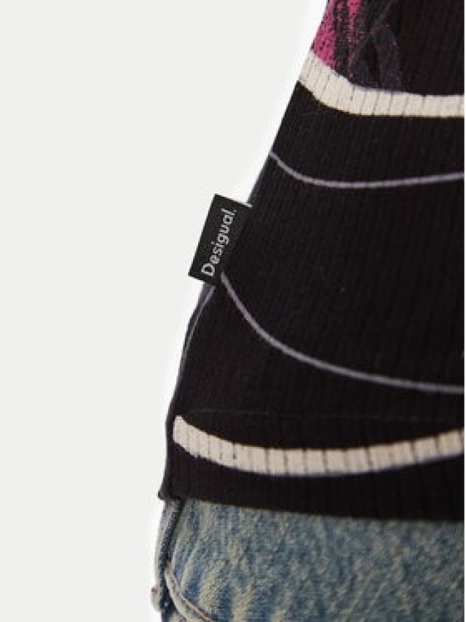 Desigual T-Shirt Lala 25WWTK16 Czarny Regular Fit