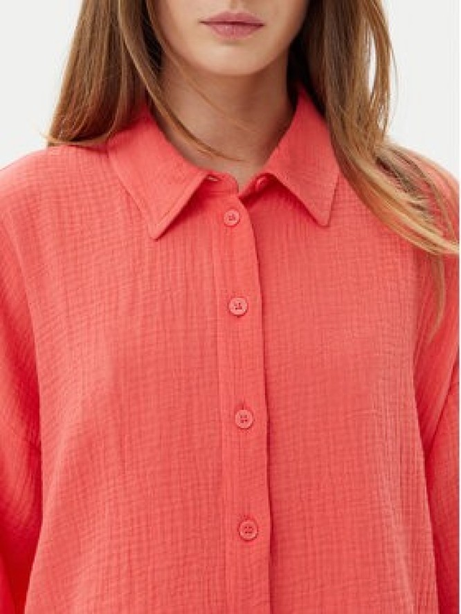 Vero Moda Koszula Natali 10279685 Różowy Standard Fit