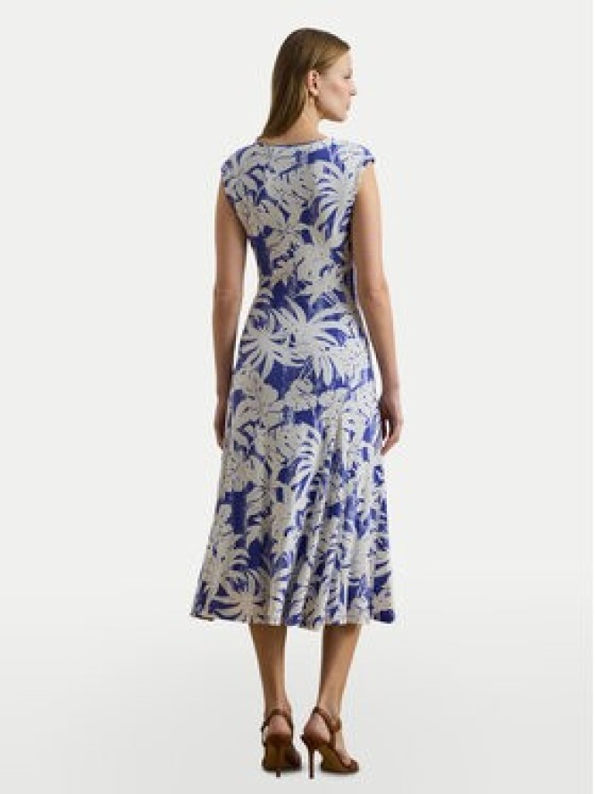 LAUREN RALPH LAUREN Sukienka codzienna 200971078001 Niebieski Regular Fit