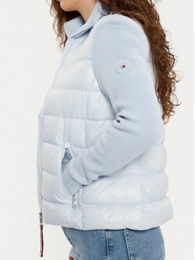 Tommy Hilfiger Kurtka puchowa WW0WW43771 Błękitny Regular Fit