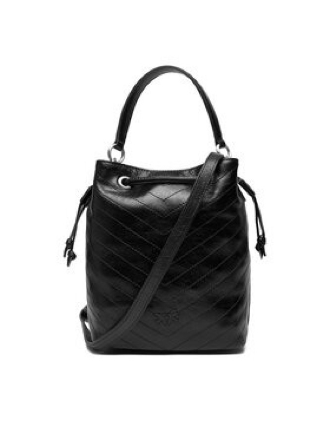 PINKO Torebka Cargo Bucket Vitello Al 25-26 PLTT 105112 A2JC Czarny