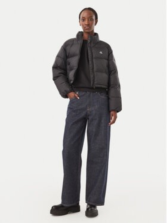 Calvin Klein Jeans Kurtka zimowa Essential LV047H503G Czarny Regular Fit