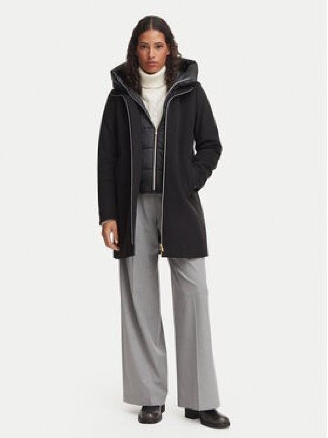 Marella Płaszcz zimowy Bacio 2625496102 Czarny Regular Fit