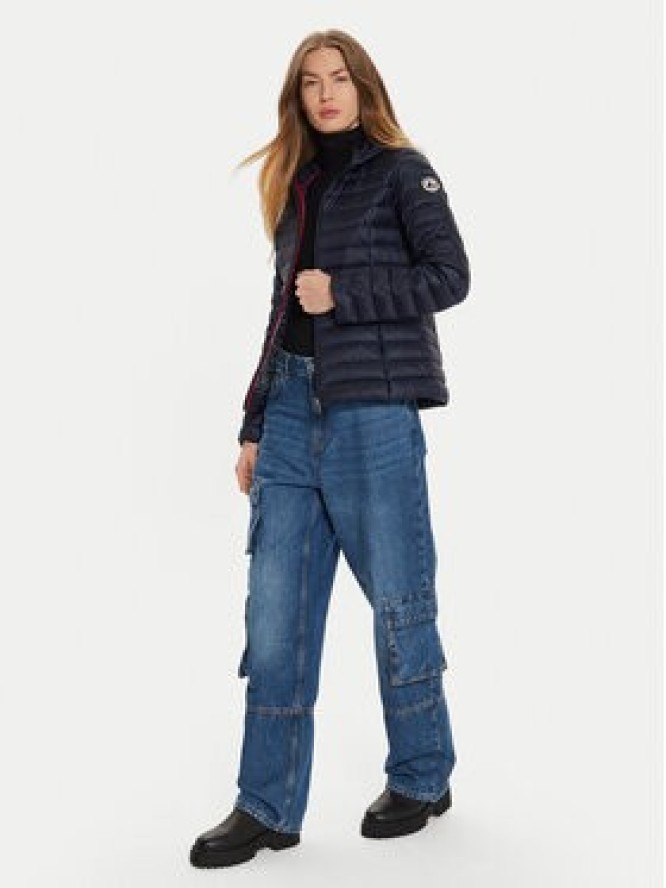 Jott Kurtka puchowa Cloe P000WDOW01 Granatowy Slim Fit