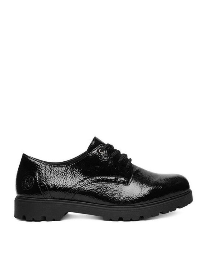 Rieker Półbuty 45502-00 Czarny