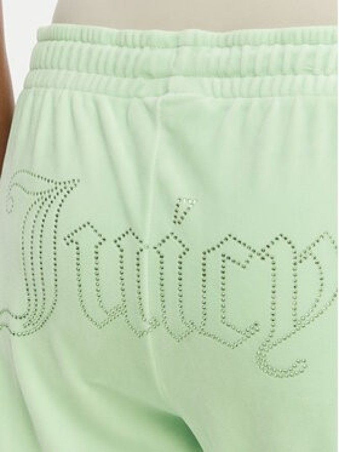 Juicy Couture Spodnie dresowe Tina JCWBJ126327 Zielony Straight Leg