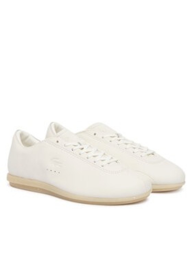 Lacoste Sneakersy Driver Low Pro 52SFA0110 Kremowy