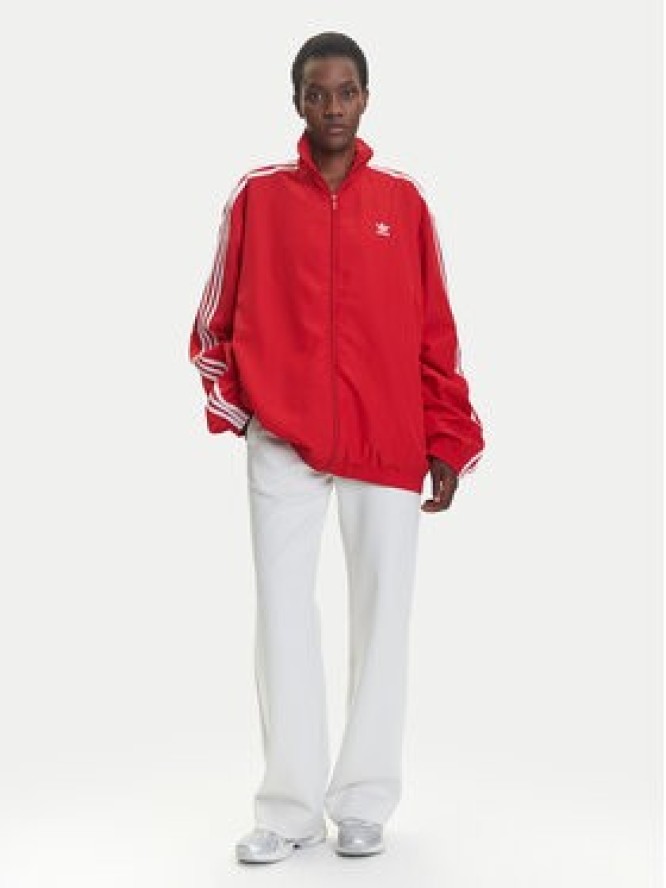 adidas Bluza Adilenium Season 3 JD3393 Czerwony Oversize