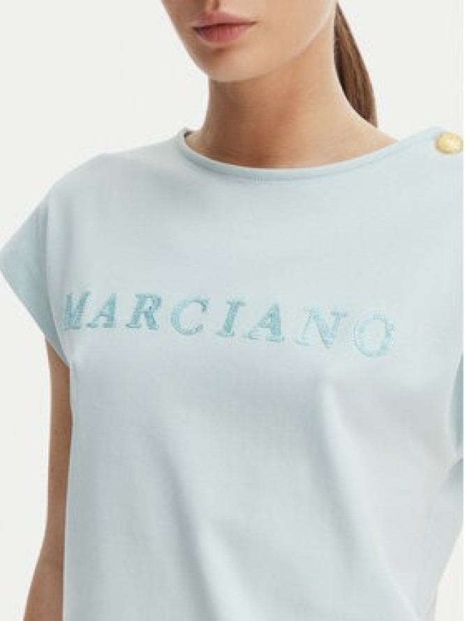 Marciano Guess T-Shirt G6GI04 K3505 Niebieski Regular Fit