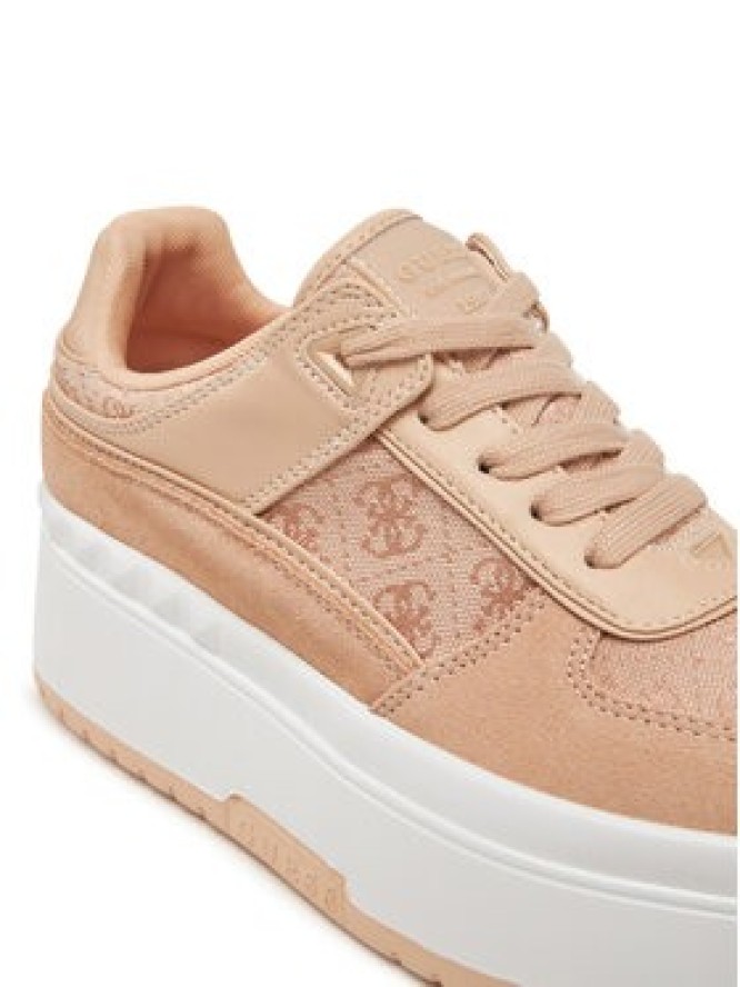 Guess Sneakersy FLPR2D FAL12 Beżowy