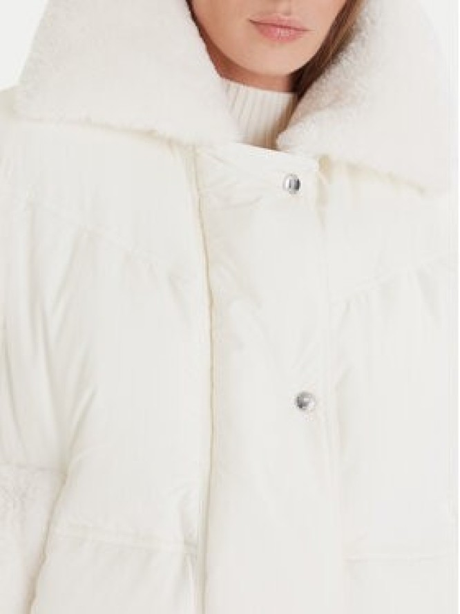 BOSS Kurtka zimowa C_Pajuna 50548173 Écru Relaxed Fit