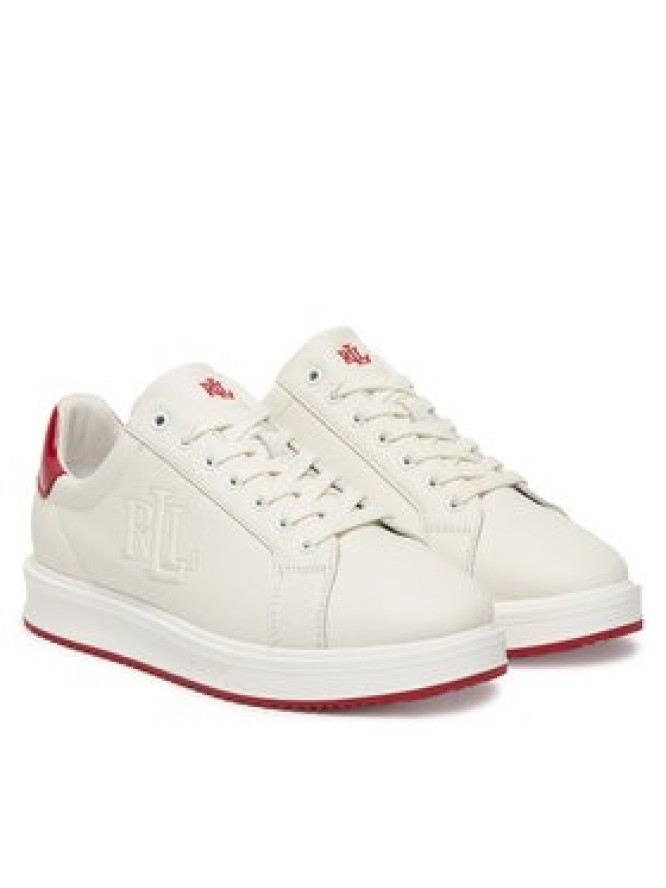 LAUREN RALPH LAUREN Sneakersy 802959226003 Biały