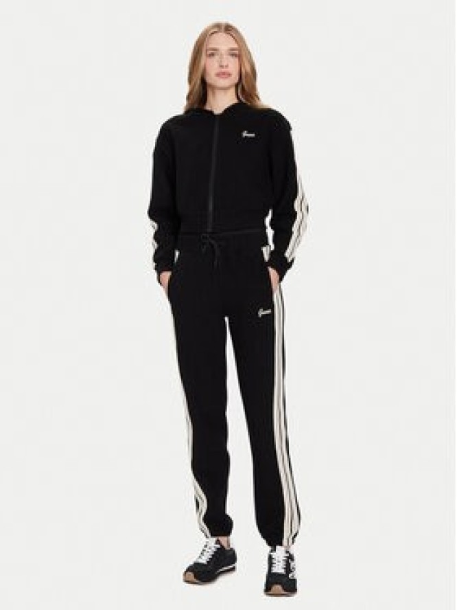 Guess Spodnie dresowe V5BB17 KCX52 Czarny Regular Fit