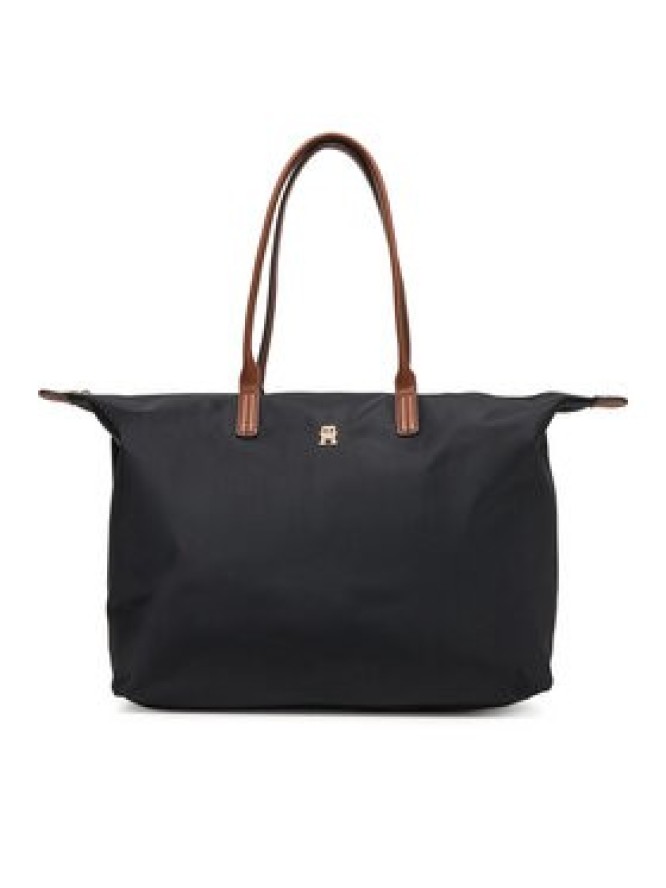 Tommy Hilfiger Torebka Popette Maxi Tote AW0AW17996 Czarny