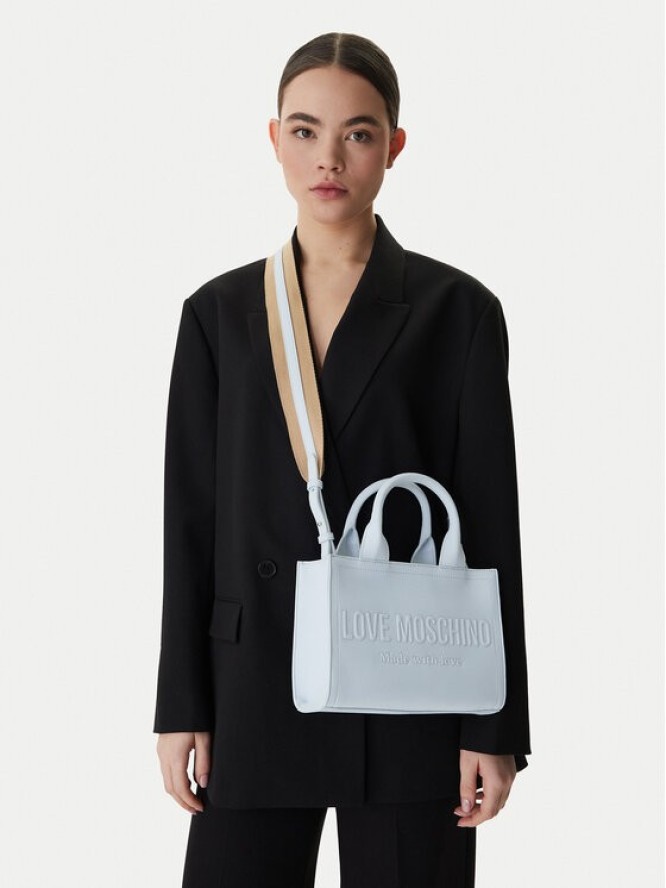 LOVE MOSCHINO Torebka JC4044PP1OLE0701 Błękitny