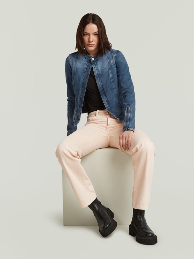 G-Star Kurtka dżinsowa w kolorze niebieskim rozmiar: L