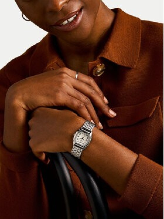 Fossil Zegarek Harlow ES5363 Srebrny