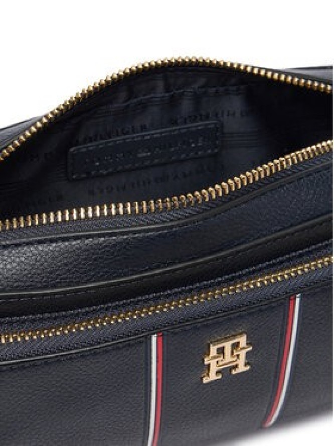Tommy Hilfiger Torebka Th Daily Camera Bag Corp AW0AW18640 Granatowy