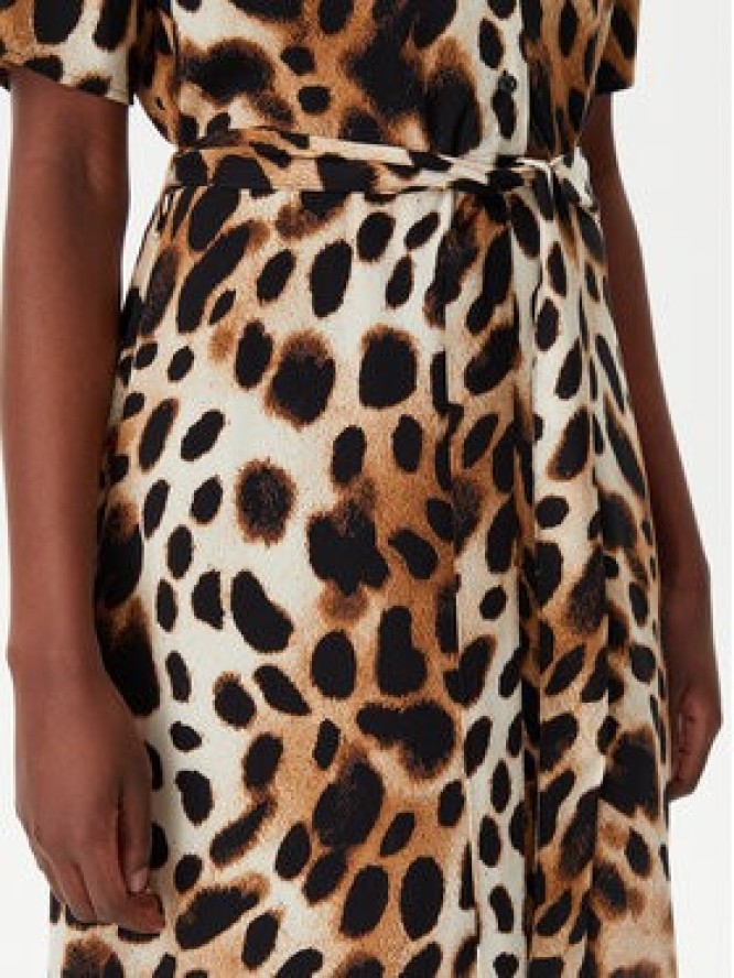 JDY Sukienka koszulowa Star 15320702 Brązowy Regular Fit