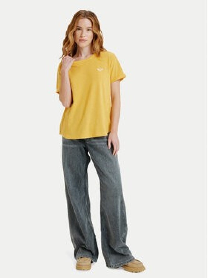 Roxy T-Shirt Oceanwave Regular Emby ERJZT06030 Fioletowy Regular Fit