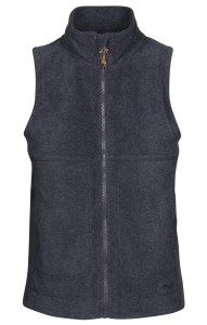 Trespass Talkative - Damska kamizelka polarowa At200 Dark Grey Marl