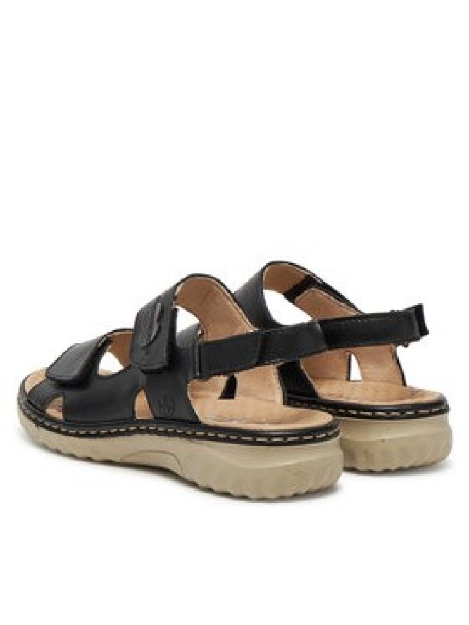 Rieker Sandały 60462-00 Czarny