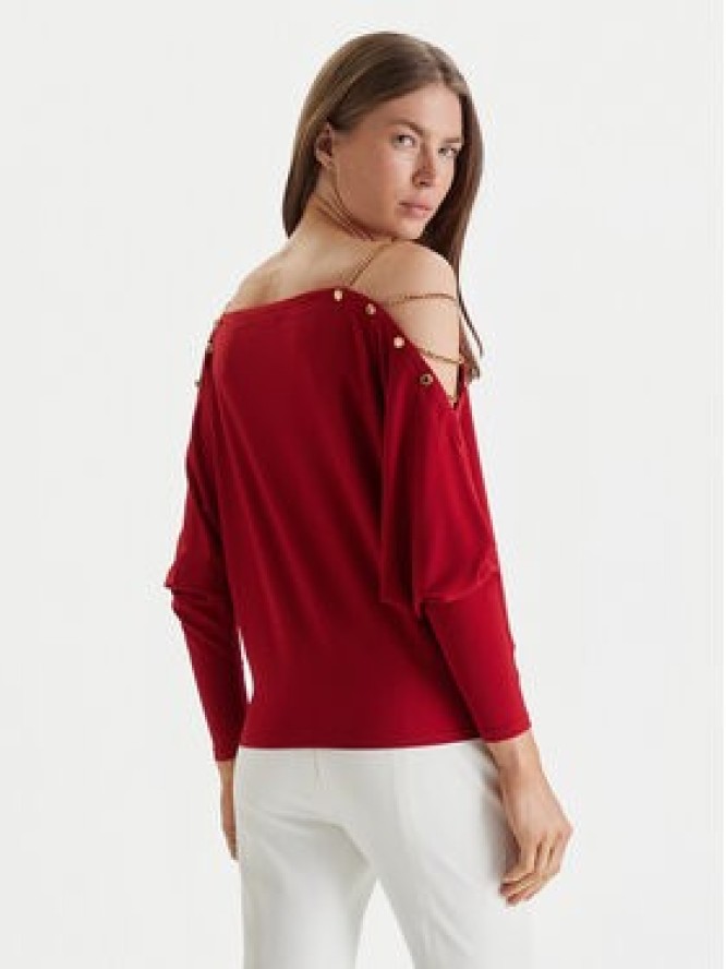 Marciano Guess Bluzka 6RGP05 6257A Czerwony Regular Fit