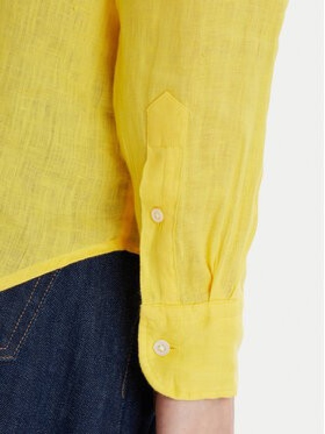 Polo Ralph Lauren Koszula 211970730 Żółty Classic Fit