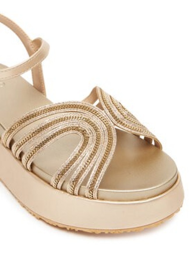 Liu Jo Sandały Frida 35 SA5103 EX029 Złoty