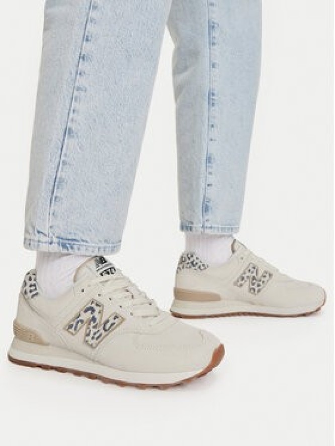 New Balance Sneakersy WL574XD2 Écru