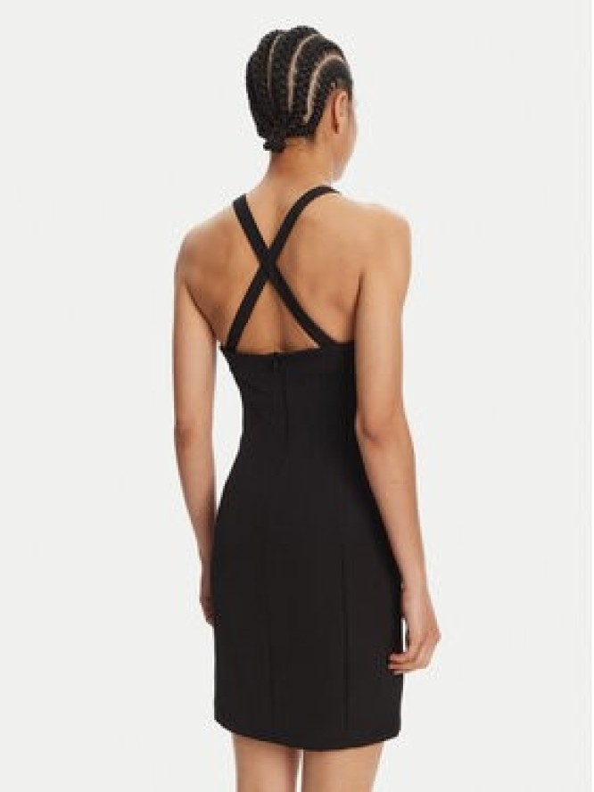 Liu Jo Sukienka koktajlowa WA5082 TS896 Czarny Regular Fit