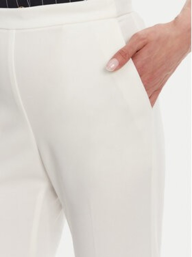 Imperial Spodnie palazzo P3E9JAW Écru Wide Leg